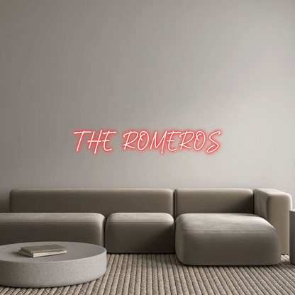 Custom Neon: THE ROMEROS - Shineneon
