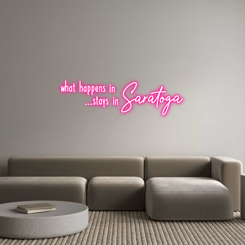 Custom Neon: what happens in... - Shineneon