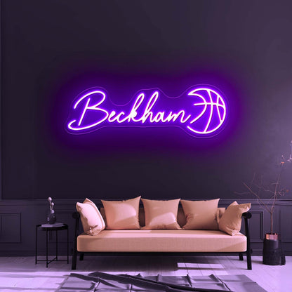 Custom Sport Ball Neon Sign Kid Room Decor Neon Wall Light - Shineneon