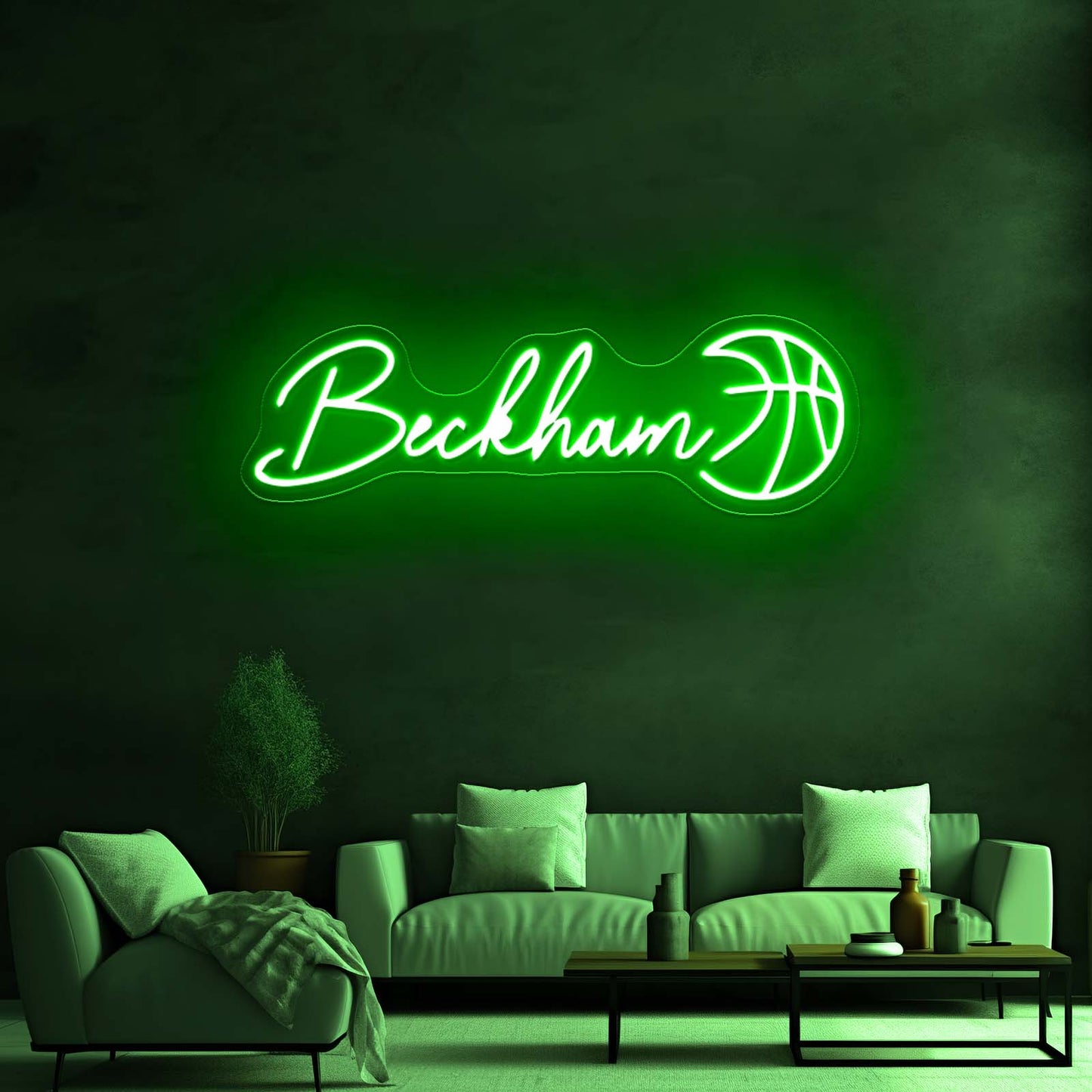 Custom Sport Ball Neon Sign Kid Room Decor Neon Wall Light