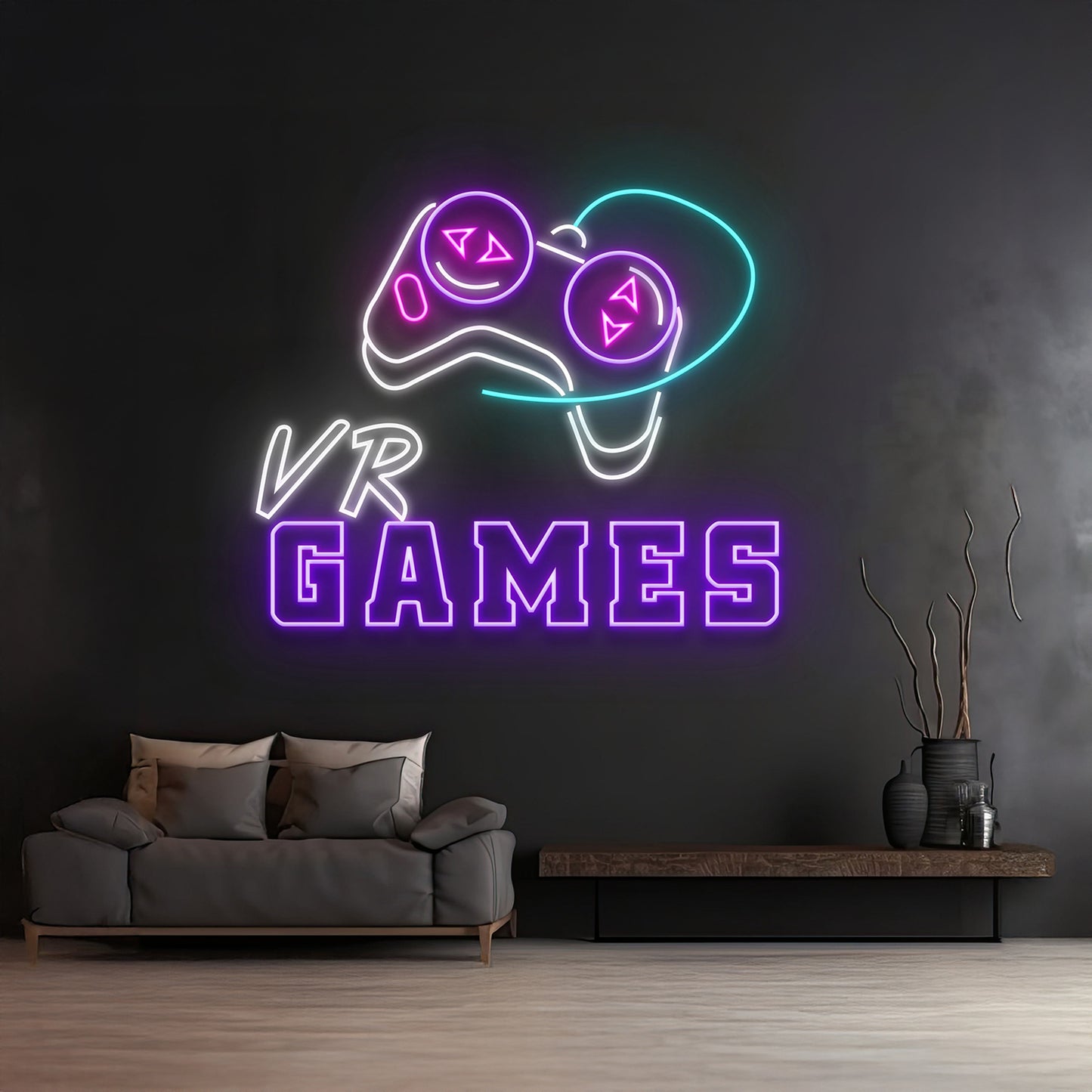 Custom Vr Games Neon Sign