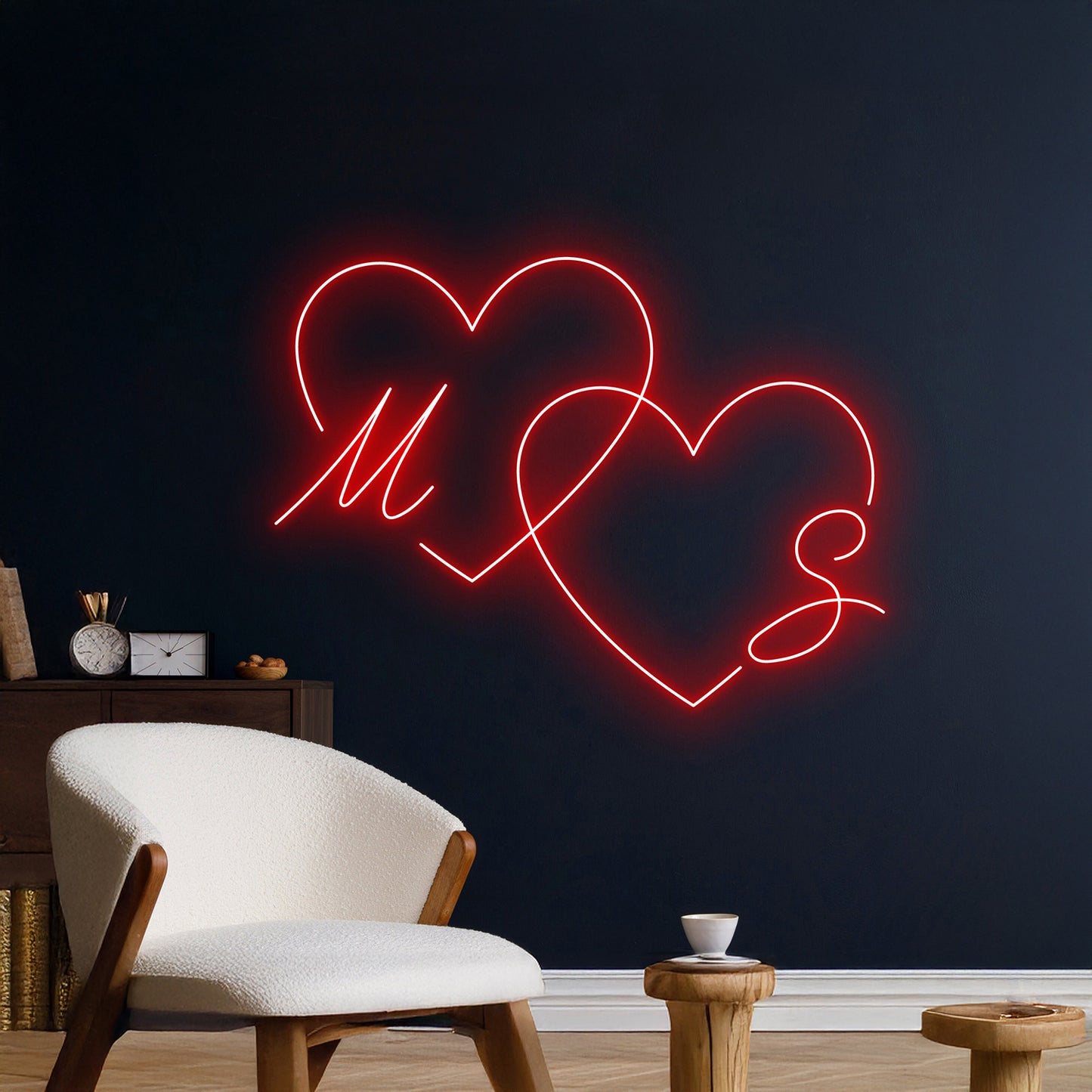 Custom Wedding Party Neon Sign Decor