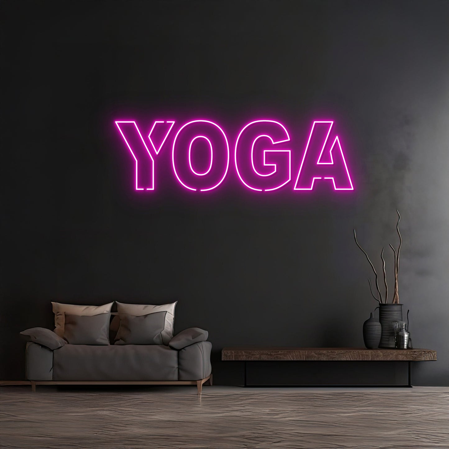 Custom Yoga Neon Light