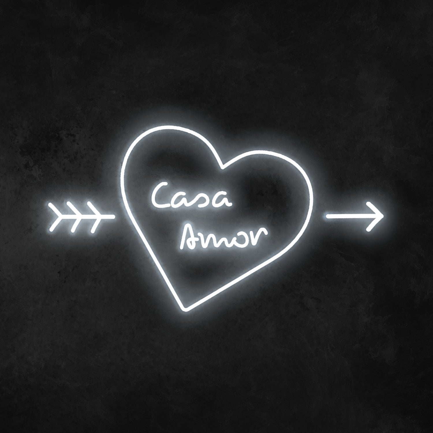 Customize Casa Amor Heart Neon Sign | Shineneon