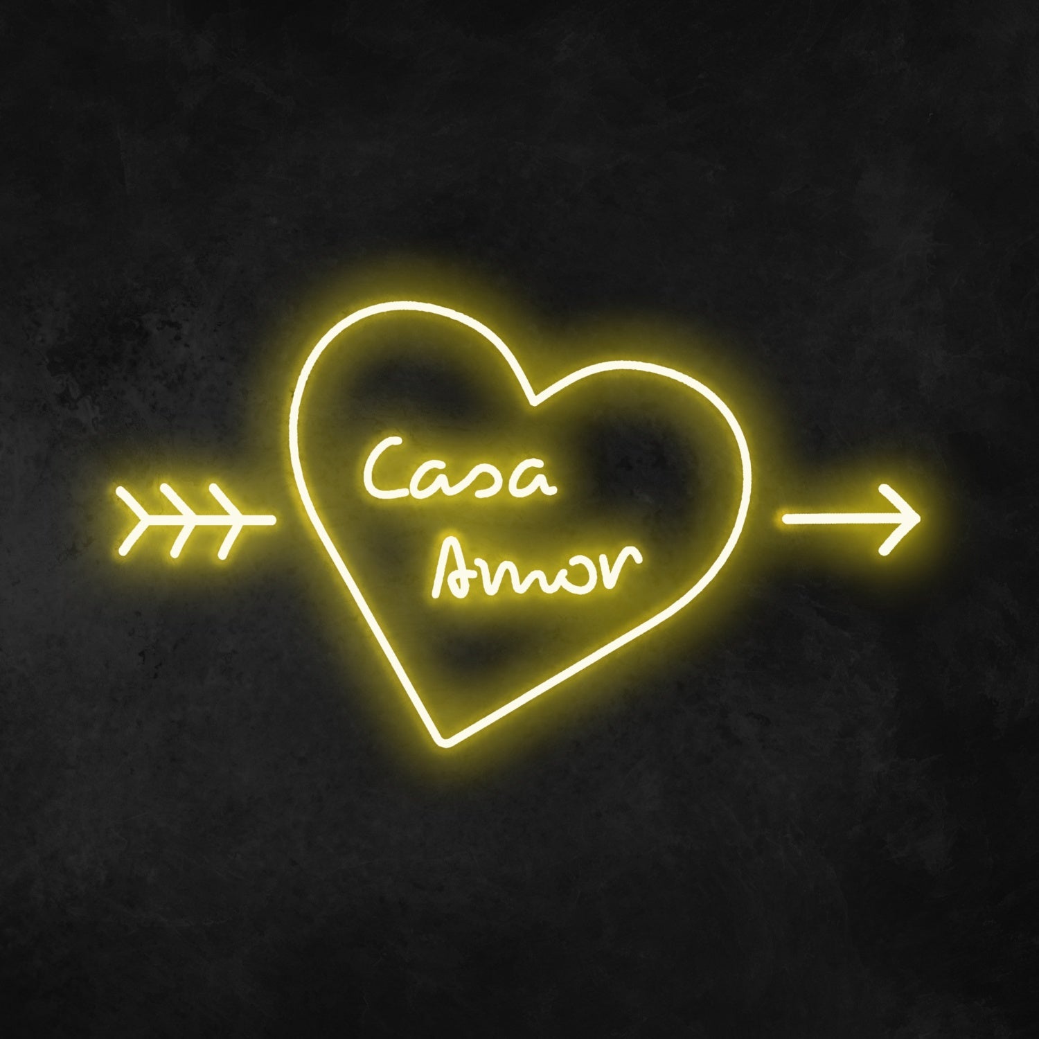 Customize Casa Amor Heart Neon Sign | Shineneon