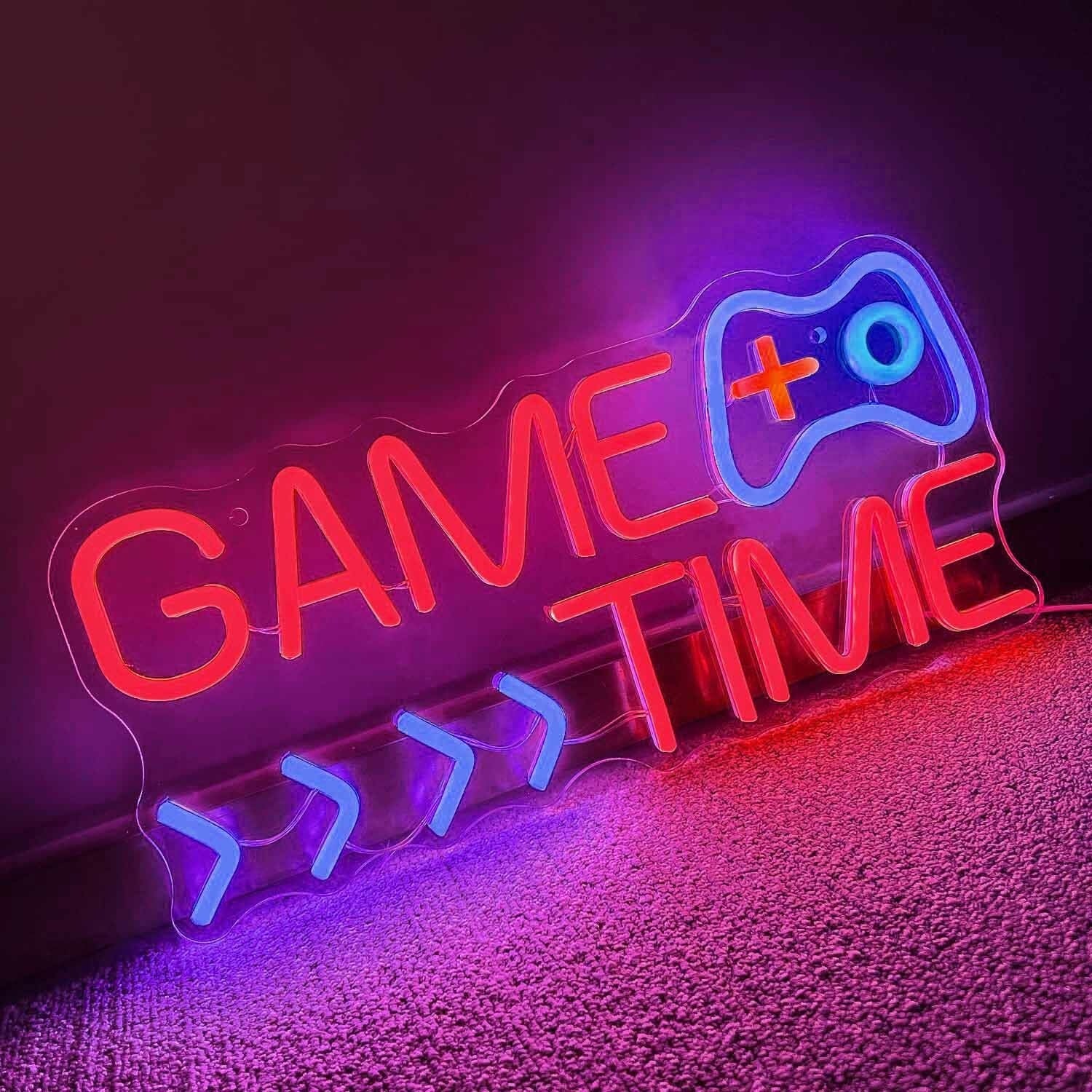 Customize Game Time Enjoy Gaming Led Neon Sign - Shineneon