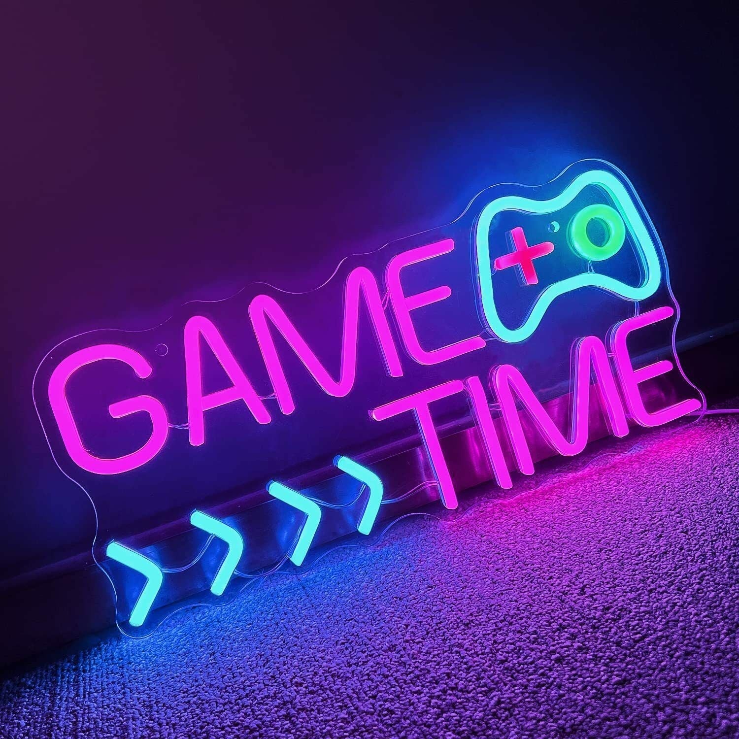 Customize Game Time Enjoy Gaming Led Neon Sign - Shineneon
