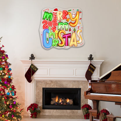 Customize Merry Christmas Acrylic Led Neon Sign | Shineneon
