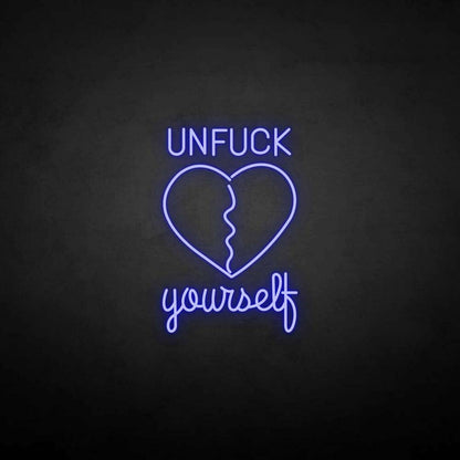 Customize Unfxxk Yourself Neon Sign | Shineneon