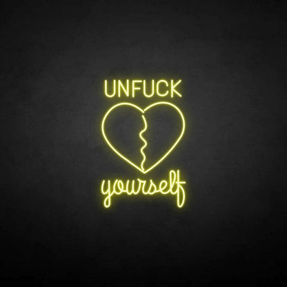 Customize Unfxxk Yourself Neon Sign | Shineneon