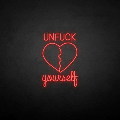 Customize Unfxxk Yourself Neon Sign | Shineneon