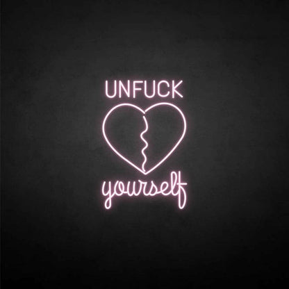 Customize Unfxxk Yourself Neon Sign | Shineneon