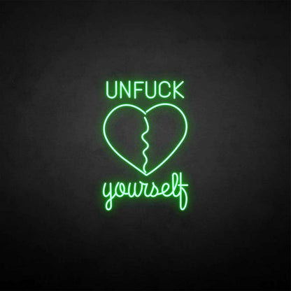Customize Unfxxk Yourself Neon Sign | Shineneon