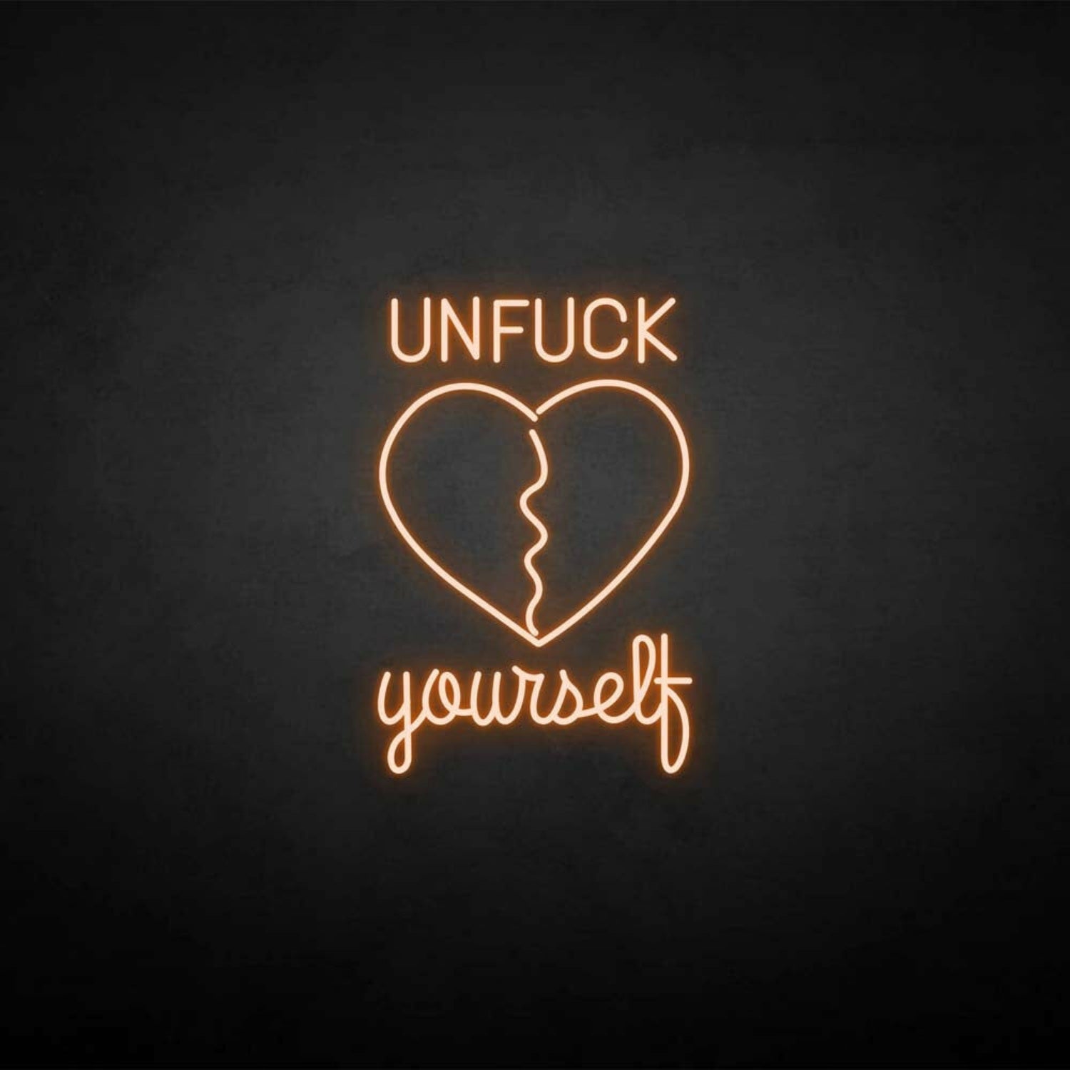 Customize Unfxxk Yourself Neon Sign | Shineneon
