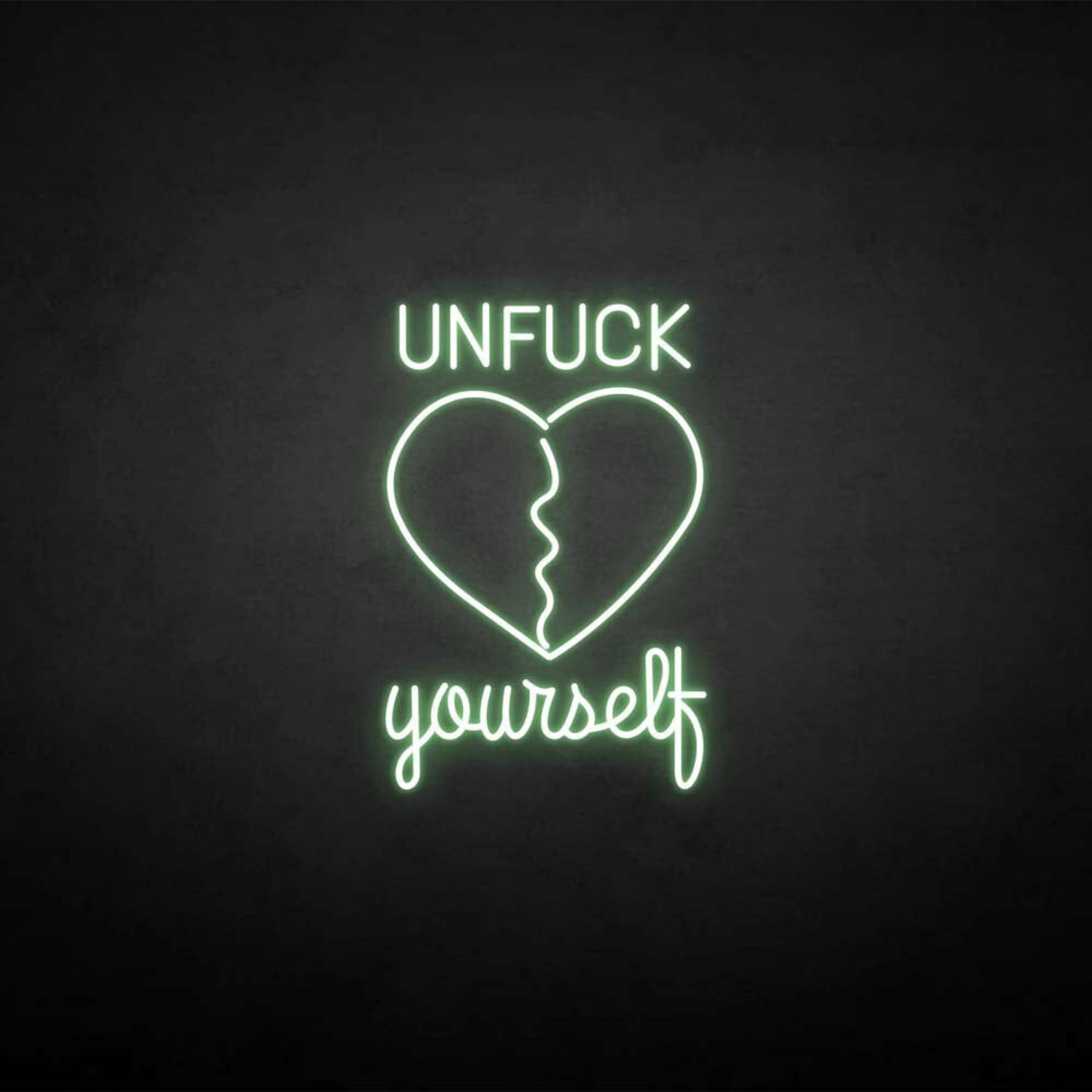 Customize Unfxxk Yourself Neon Sign | Shineneon