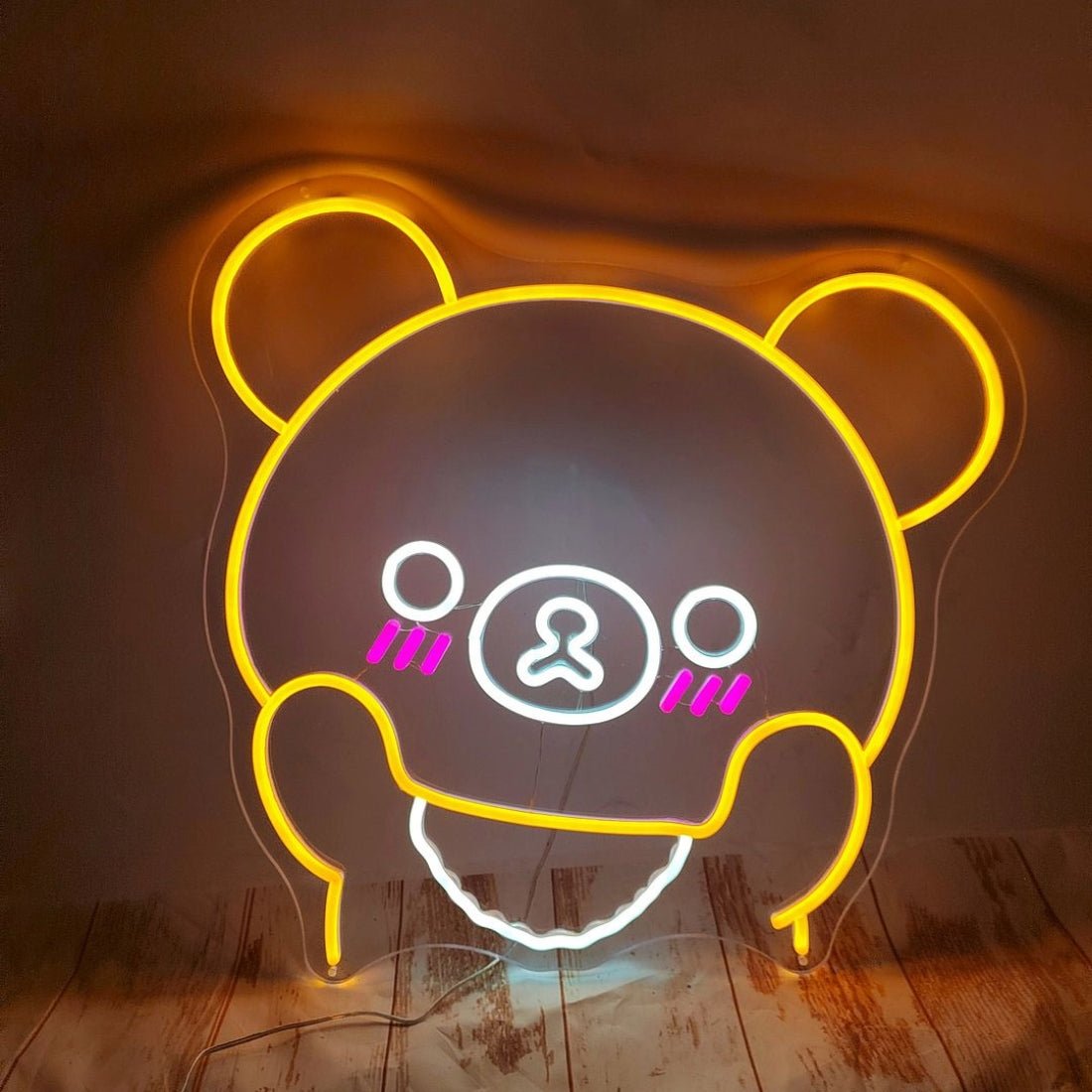 Cute Animal Bear Led Sign Business Neon Sign - Shineneon