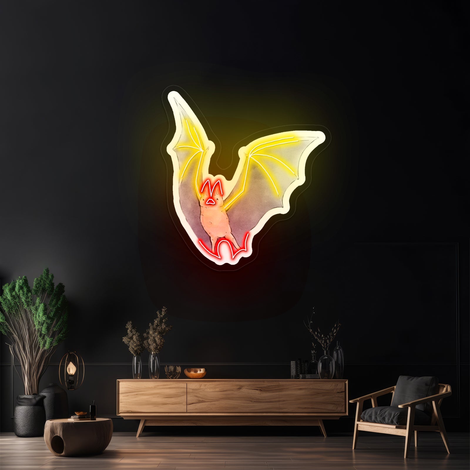 Cute Bat Neon Signs For Home Decor - Shineneon
