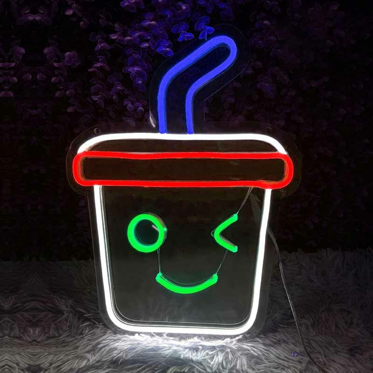 Cute Bubble Tea Ice Cream Adorable Led Neon Sign | Shineneon