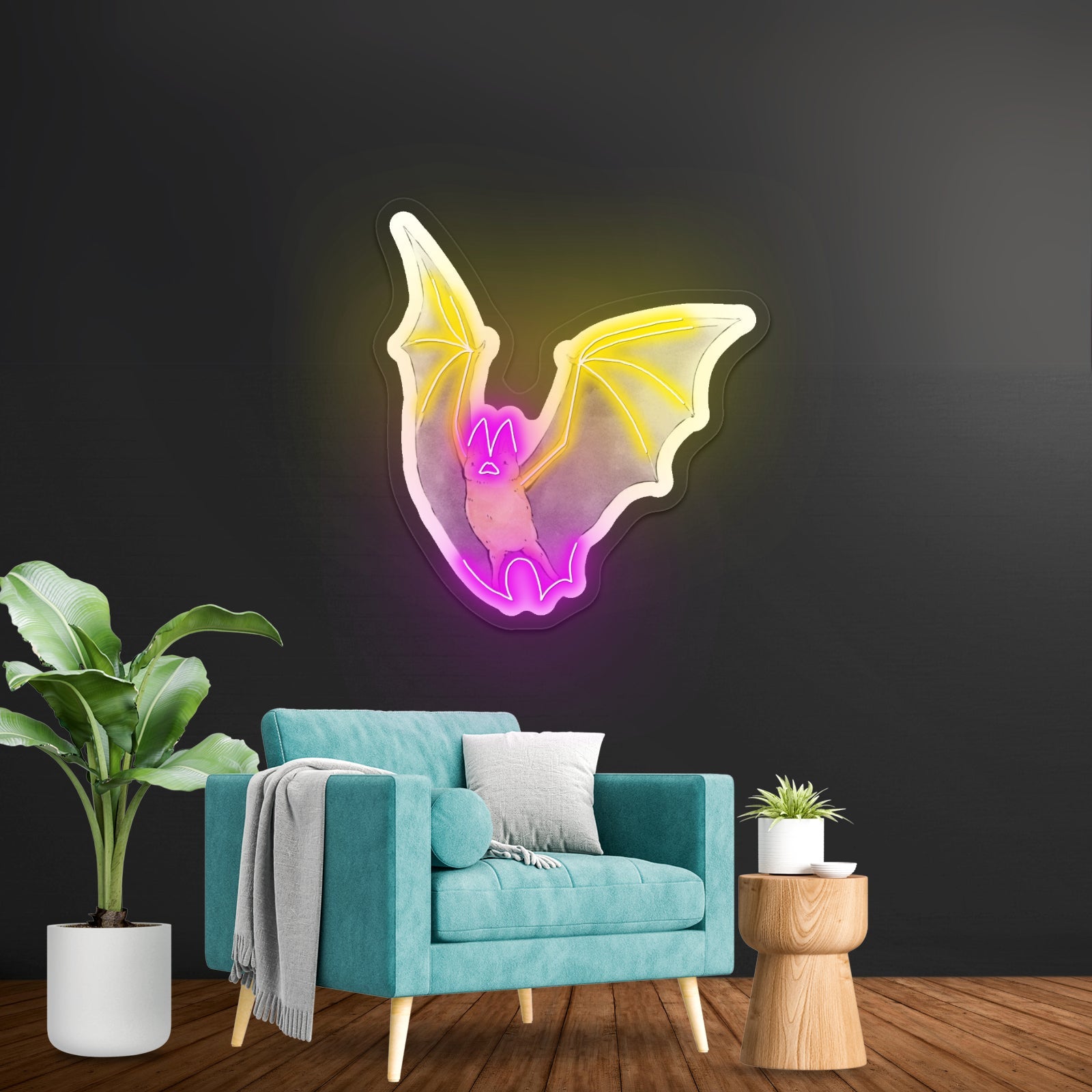 Cute Cat Chilling Led Neon Sign Light Custom Led Signs - Shineneon