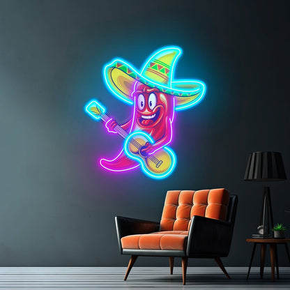 Cute Chilli Pepper Led Neon Sign Light Custom Led Signs - Shineneon