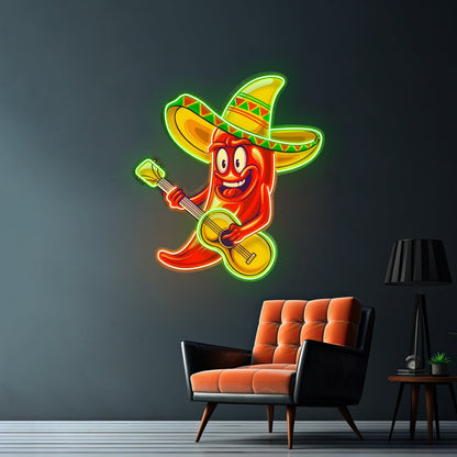 Cute Chilli Pepper Led Neon Sign Light Custom Led Signs - Shineneon