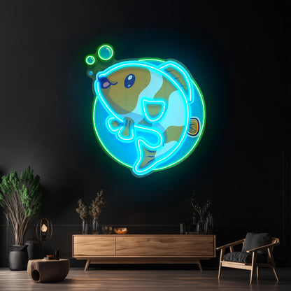 Cute Clownfish Led Neon Sign Light Custom Led Signs