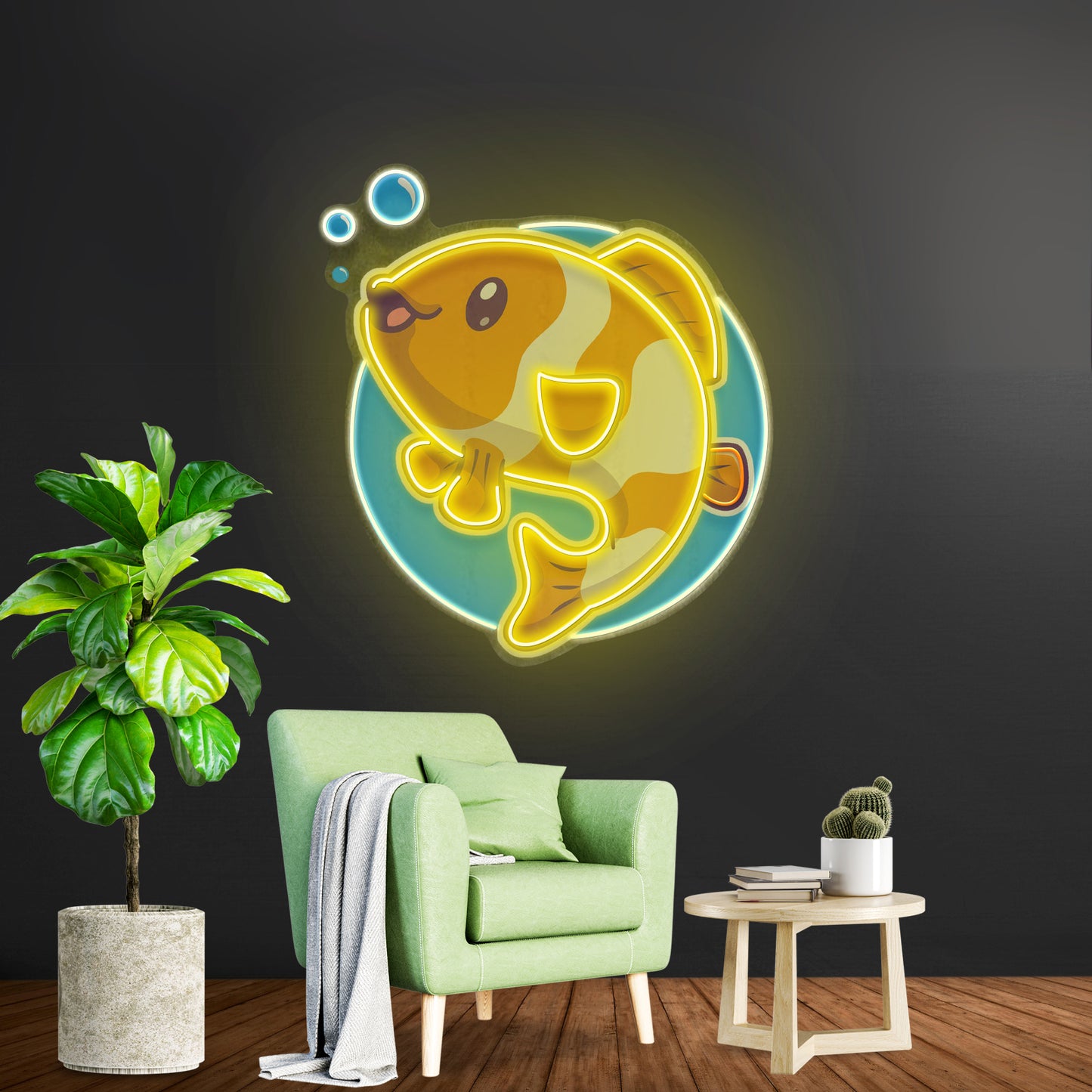 Cute Clownfish Led Neon Sign Light Custom Led Signs