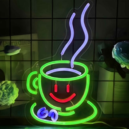 Cute Coffee Cup Led Neon Sign | Shineneon