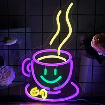 Cute Coffee Cup Led Neon Sign | Shineneon
