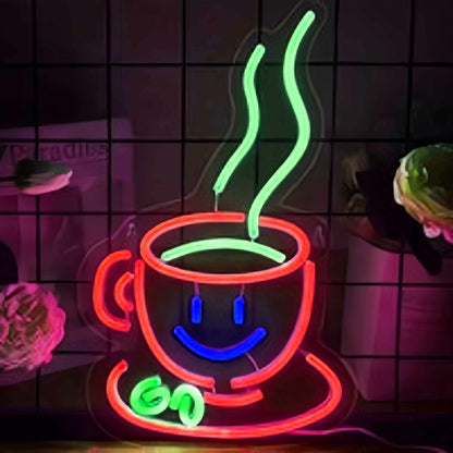 Cute Coffee Cup Led Neon Sign | Shineneon
