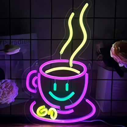 Cute Coffee Cup Led Neon Sign | Shineneon