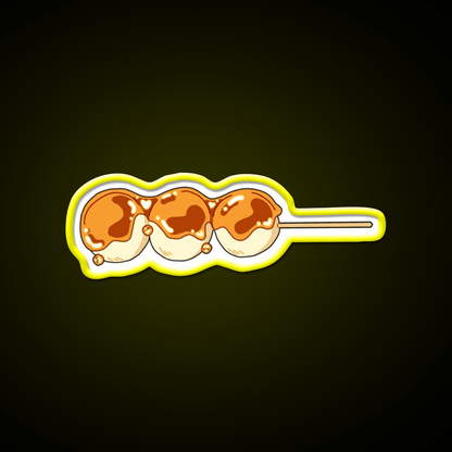 Cute Dango Stick Snack Food Led Neon Sign Rgb Color - Shineneon