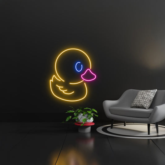 Cute Duck Led Sign