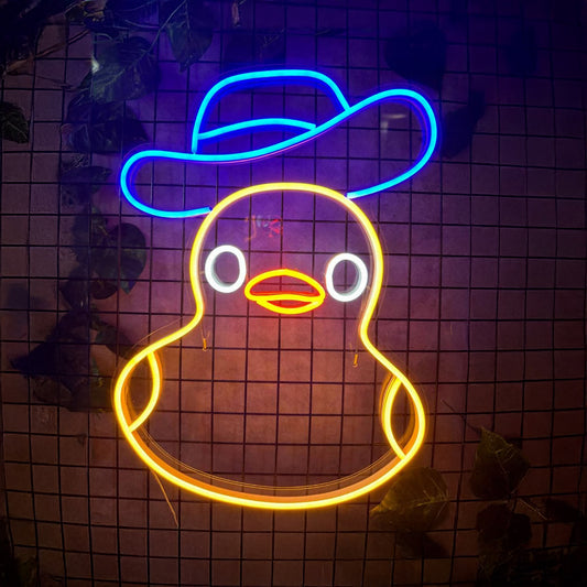 Cute Duck Neon Sign