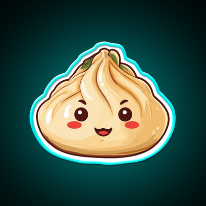 Cute Dumpling Led Neon Sign Chinese Food Rgb Color