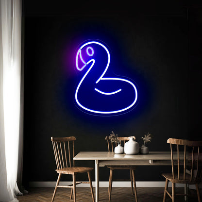 Cute Flamingo Balloon Led Neon Sign For Kids Room - Shineneon