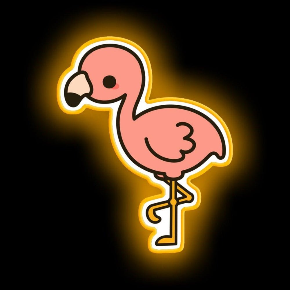 Cute Flamingo Neon Sign - Shineneon