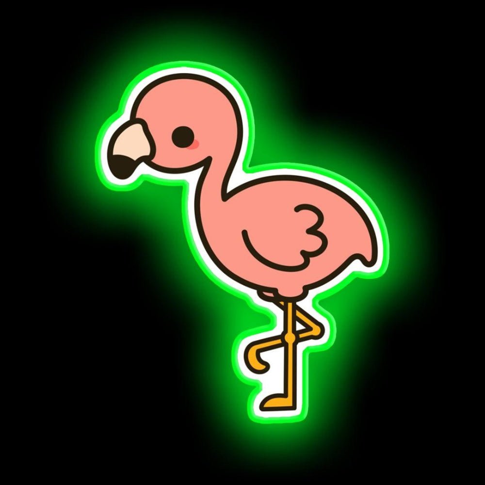 Cute Flamingo Neon Sign - Shineneon