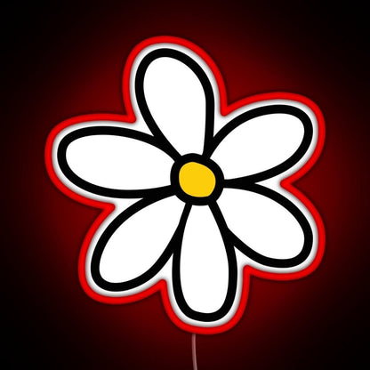 Cute Flower Rgb Led Neon Sign Pop Wall Art - Shineneon