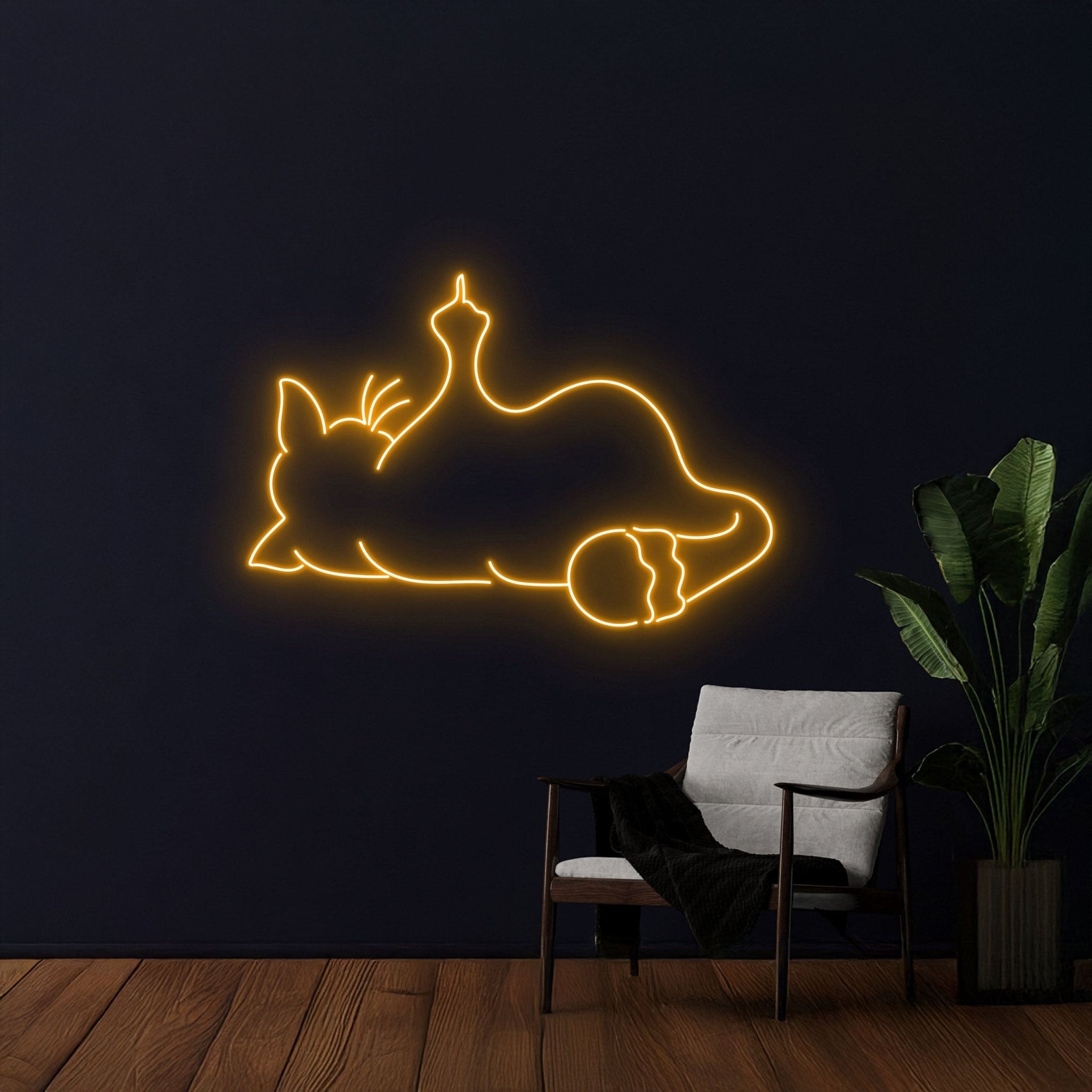 Cute Hand Cat Led Sign - Shineneon