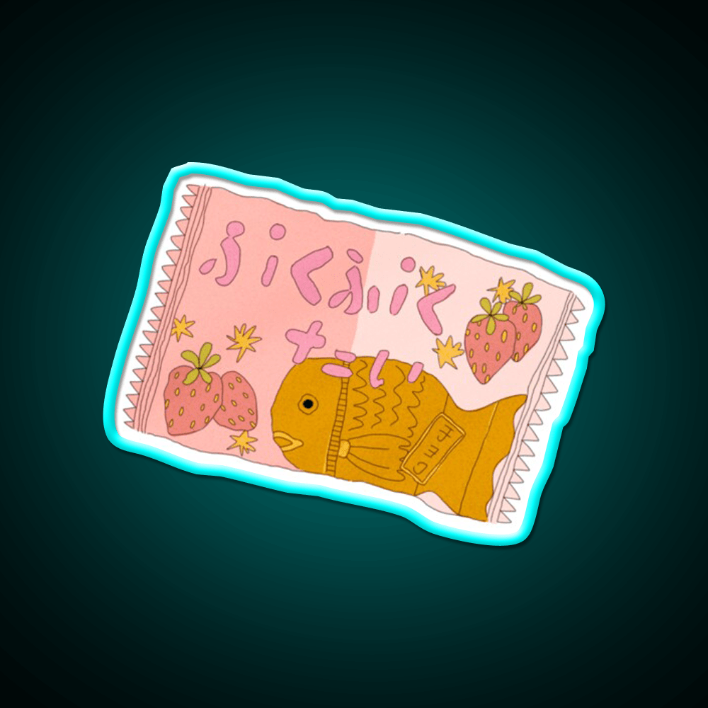 Cute Japanese Snack Packaging Snack Food Led Neon Sign Rgb Color - Shineneon