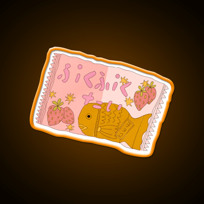 Cute Japanese Snack Packaging Snack Food Led Neon Sign Rgb Color - Shineneon