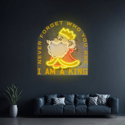 Cute King Led Neon Sign Light Custom Led Signs - Shineneon