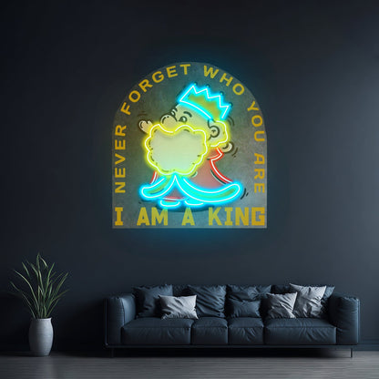 Cute King Led Neon Sign Light Custom Led Signs - Shineneon