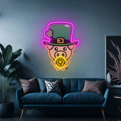 Cute Llama Neon Signs For Kids Room