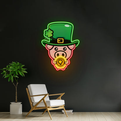 Cute Llama Neon Signs For Kids Room