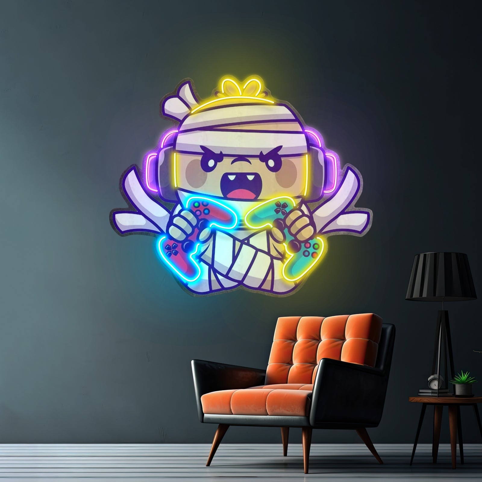 Cute Mummy Gaming Led Neon Sign Light Custom Led Signs - Shineneon