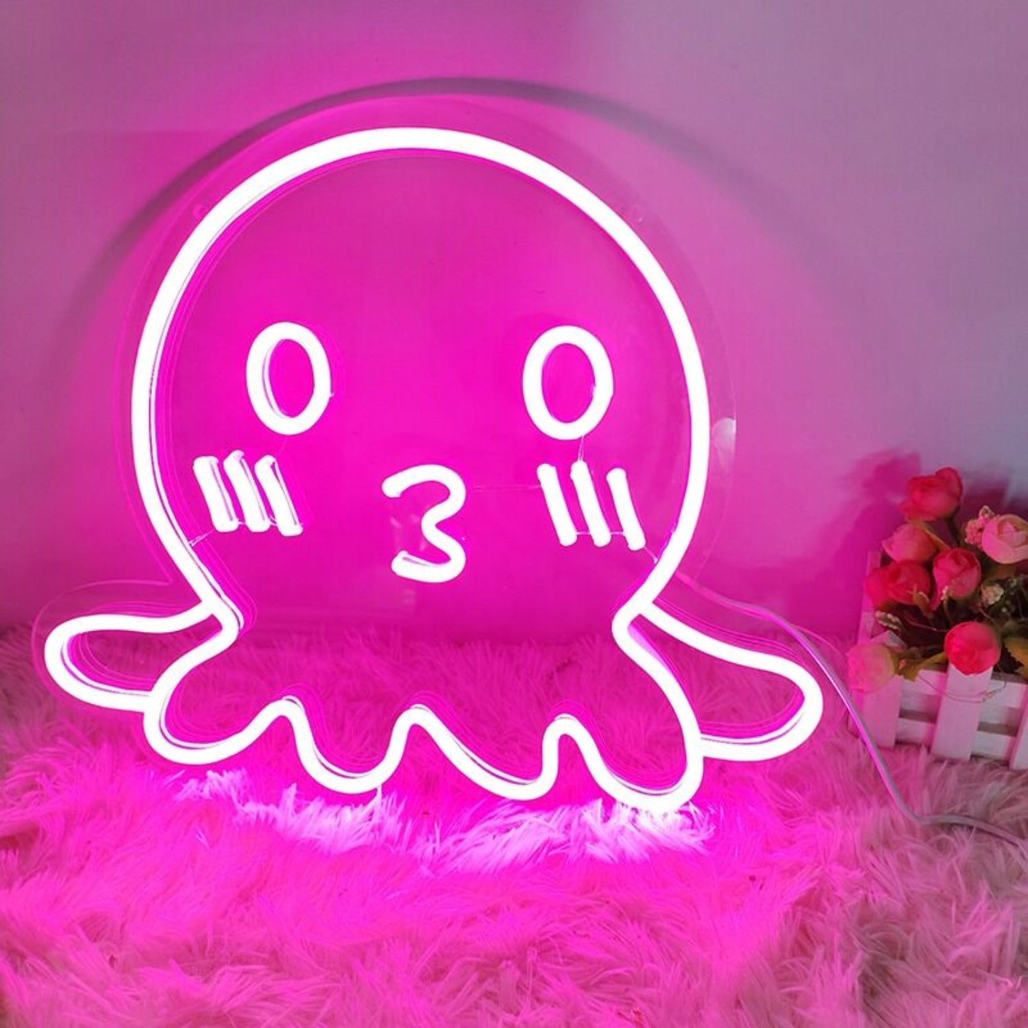 Cute Octopus Led Neon Sign - Shineneon