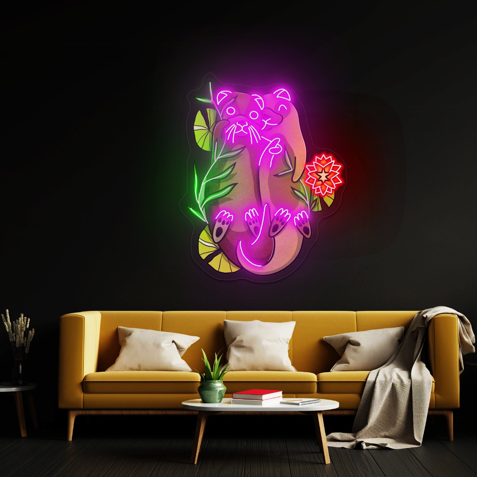 Cute Otter Love Neon Signs - Shineneon