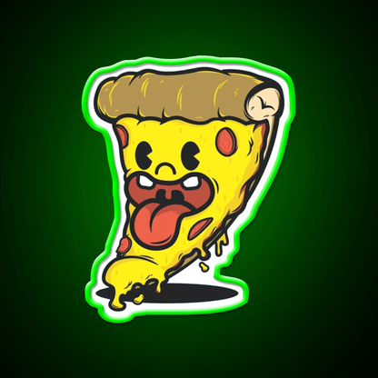 Cute Pizza Fast Food Led Neon Sign For Burger Place Rgb Color - Shineneon